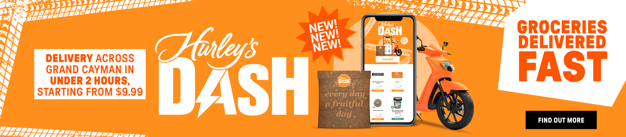 Hurley's Dash - Groceries Delivered Fast